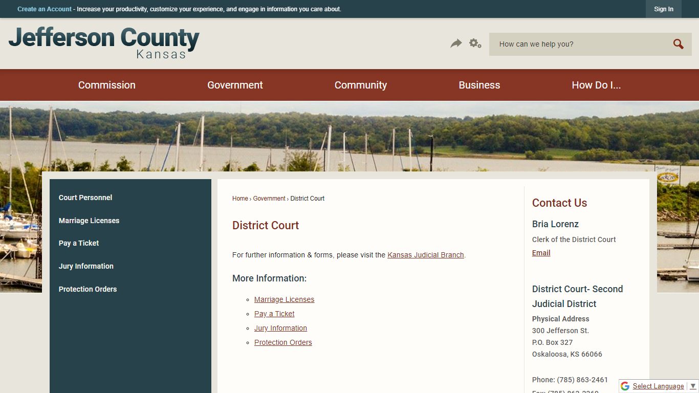 District Court | Jefferson County, KS - Official Website